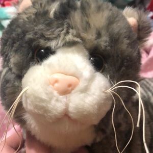 Tabby cat plush